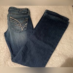 Big star boot cut jeans